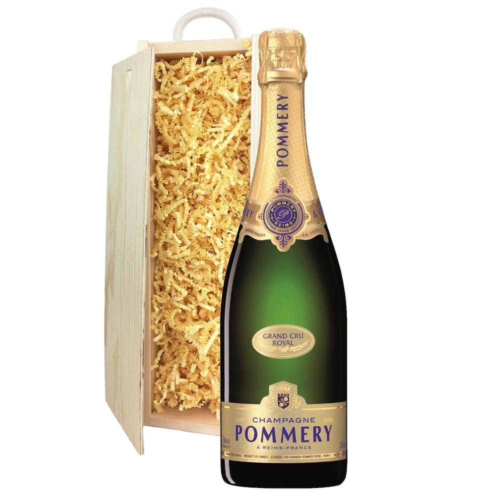 Pommery Grand Cru Vintage 2006 Champagne 75cl In Pine Gift Box